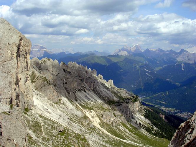 Fassatal mit der Marmolata