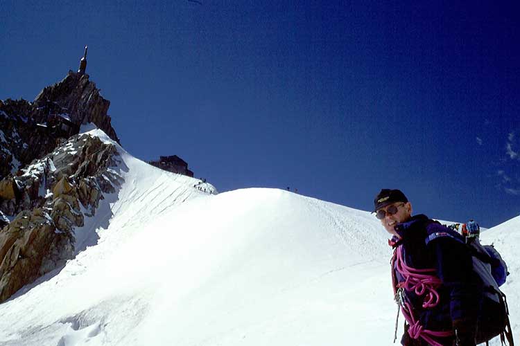 Der Grat ist geschafft