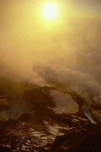 Sonnenuntergang in 3800 m H&ouml;he